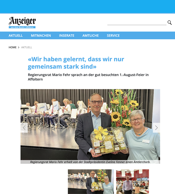 Ausschnitt aus dem Online-Artikel
