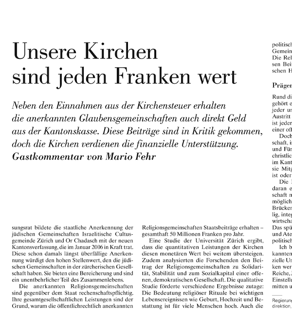 NZZ-Artikel