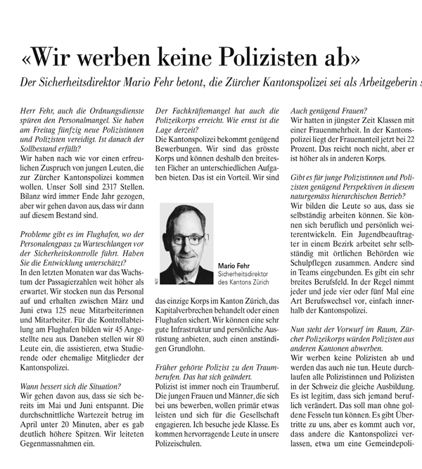 NZZ-Artikel