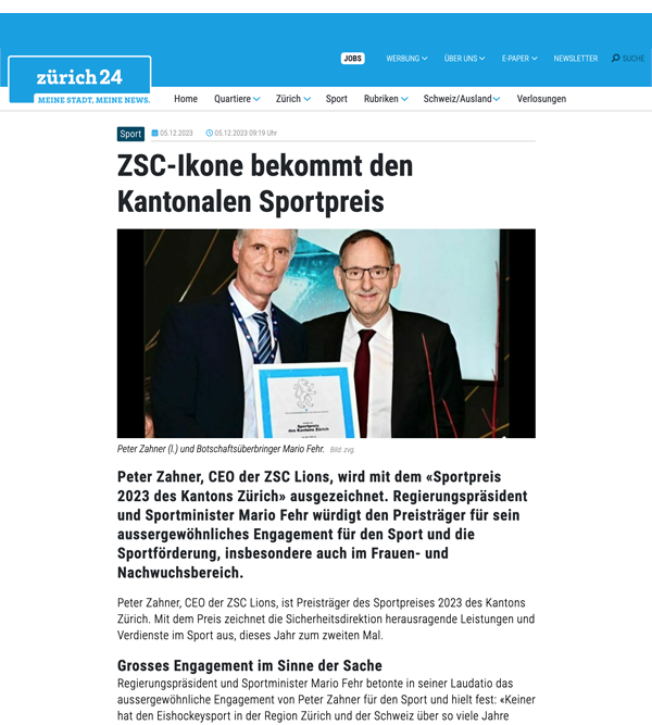 Zürich24-Beitrag